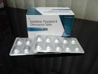 Aceclofenac Paracetamol Chlorzoxazone Tablets