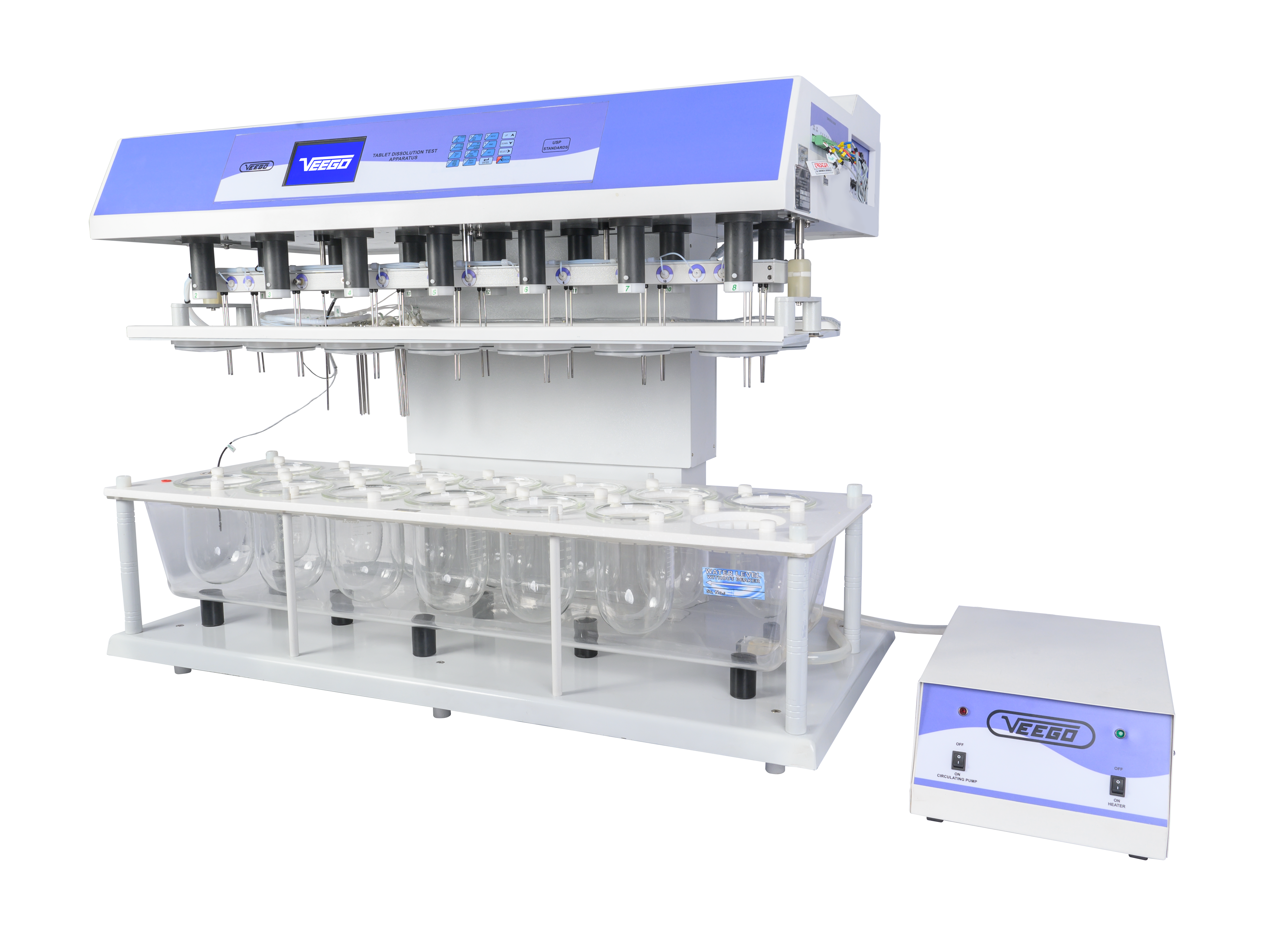 14 Station Tablet Dissolution Test Apparatus VDA 14D