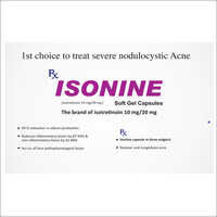 Isonine Isotretinoin Soft Gel Capsules