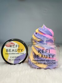 KEFI BEAUTY Cherry Blossom Whipped cream Soap Sulphate and Paraben Free 150g