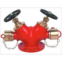 Double Outlet ( Type B ) ISI Marked Gun Metal Hydrant Valve