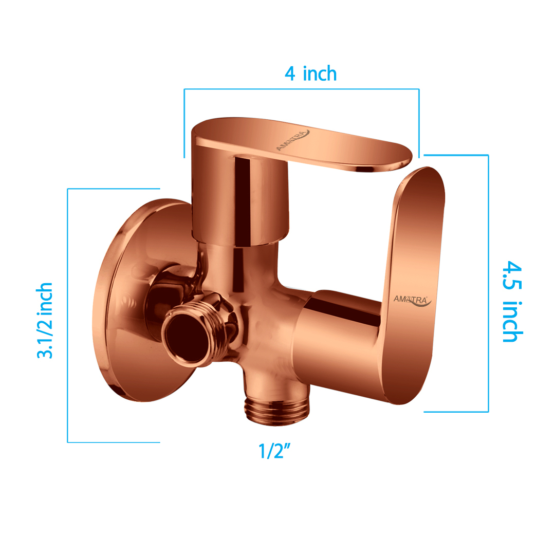 Mini Opal Prime Rose Gold 2 IN 1 Angle Cock