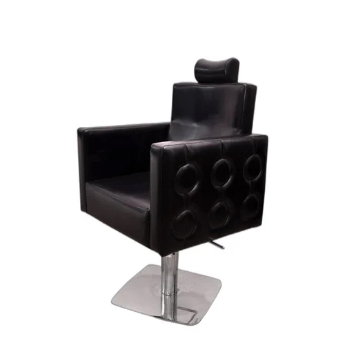 Black Hydraulic Salon Chair