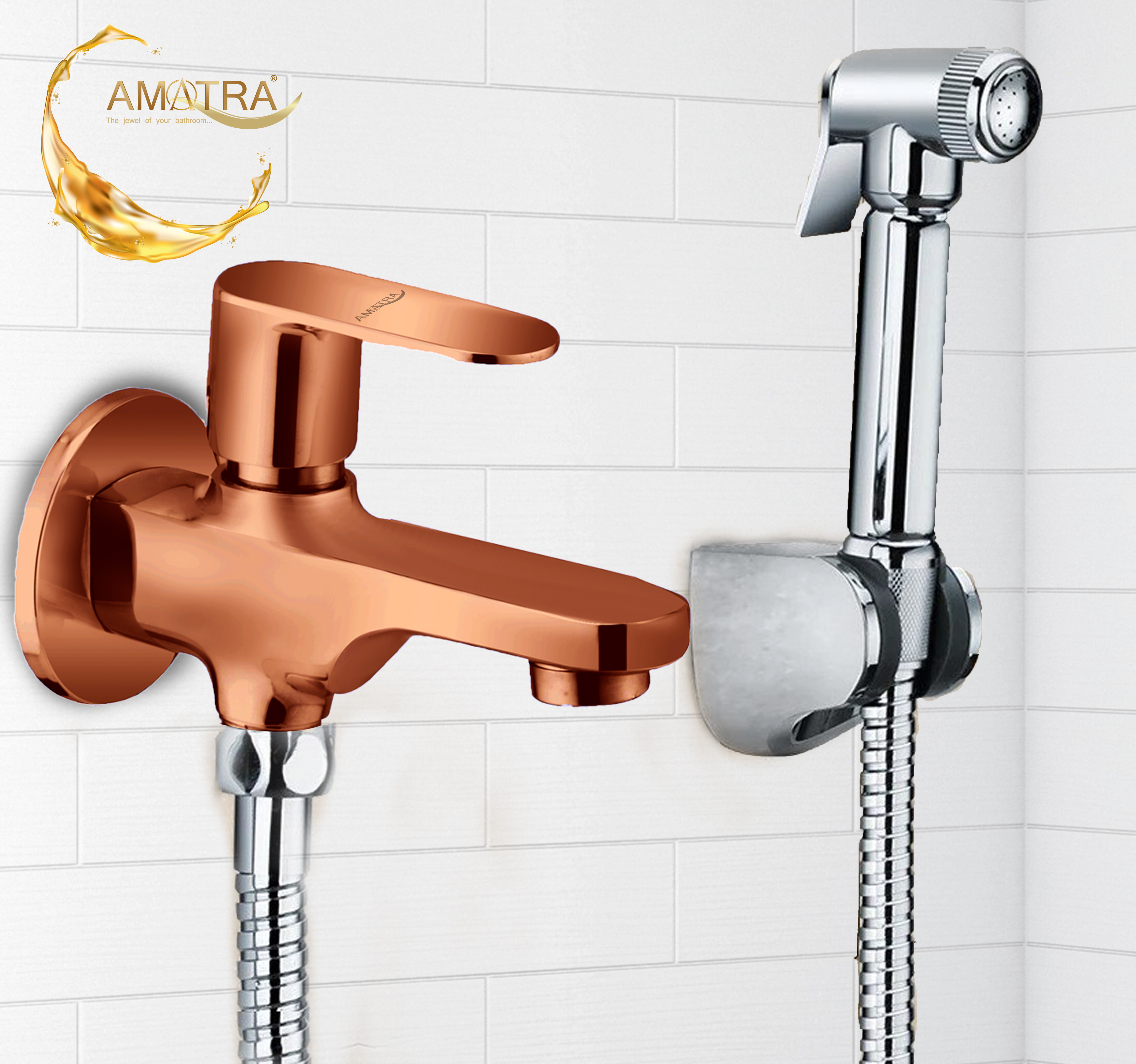 Mini Opal Prime Rose Gold 2 IN 1 Bib Cock