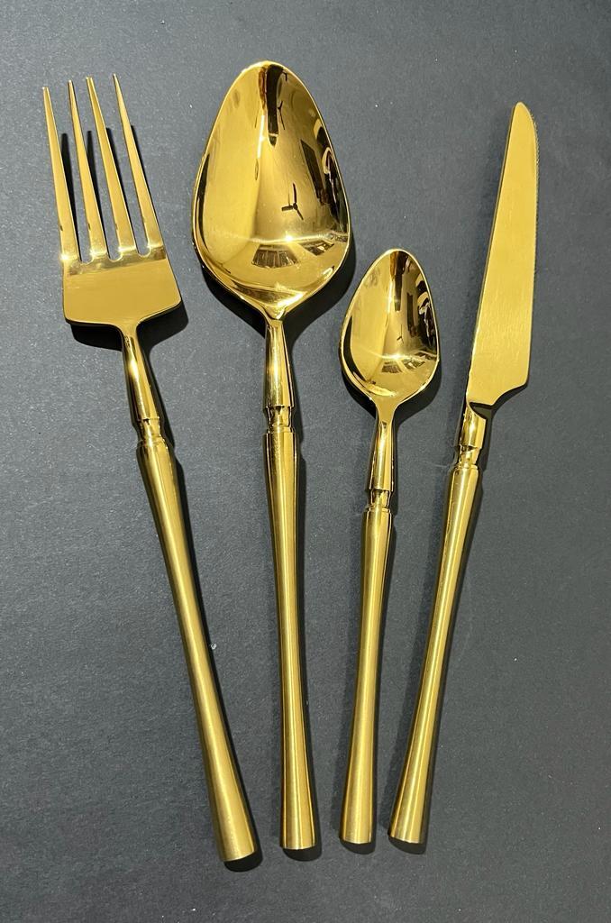 Cutlery Set for Wedding rose gold