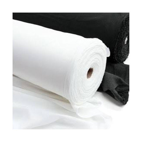 Different Available Black And White Woven Fusible Interlining Fabric