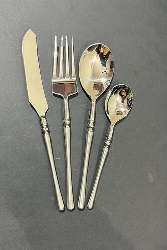 Stainless Steel Cutlery Simple Design Classic Silverware Set