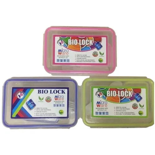 Rectangular Plastic Lunch Box