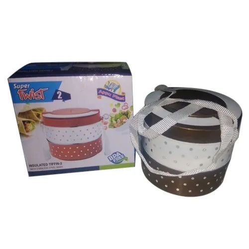 2 Container Insulated Lunch Box