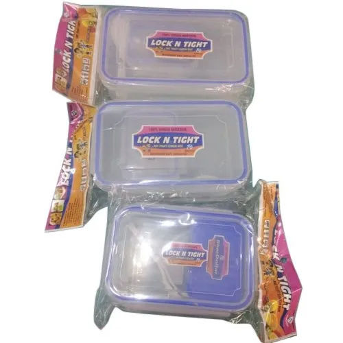 Lock N Tight Plastic Lunch Box