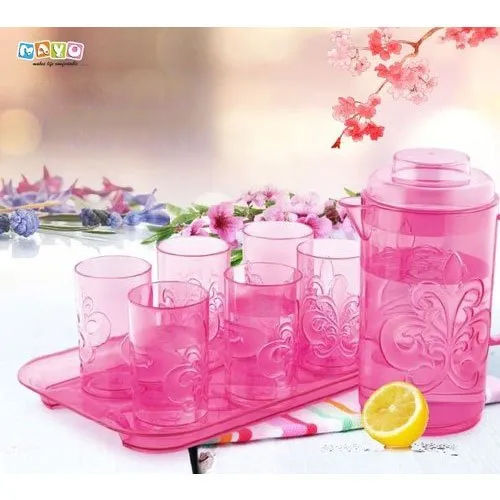 Plastic Water Jug Set