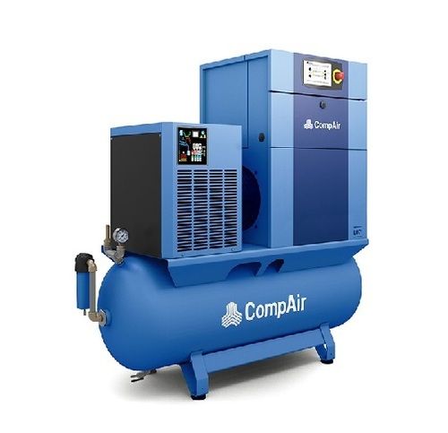 TAS Model Screw Compressor - Energy Efficient 20HP , Low Noise 85 dB | Integrated Design with 5-Year Warranty, Reliable Oil Separation, 7.5-10 Bar Working Pressure