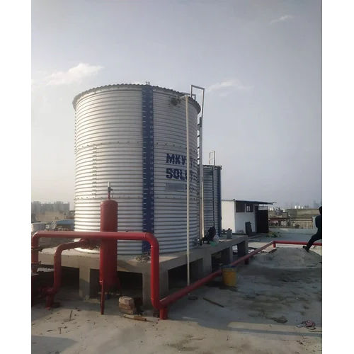 Fire Fighting Zinc Aluminium Storage Tanks