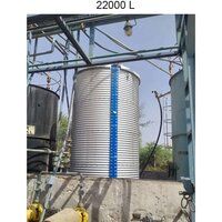 Commercial Zinc Aluminium Storage Tanks