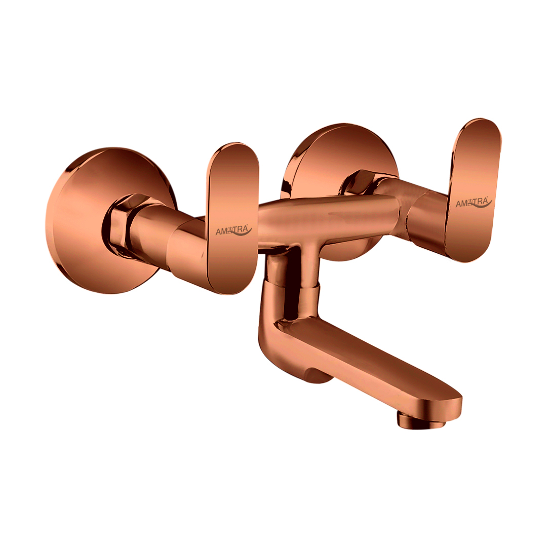 Mini Opal Prime Rose Gold Non Telephonic Wall Mixer