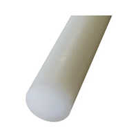 Nylon Rod - 1 Inch Diameter X 6 Feet Long | White Round Industrial Nylon Rod For Versatile Applications