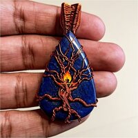 Labradorite Tree Pendant Grade: Top