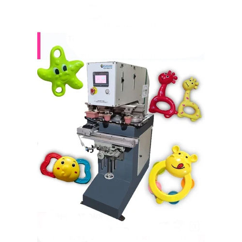 Semi-Automatic Rattle Toys Pad Printing Machine