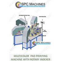 Multicolor Pad Printing Machine with Rotary Indexer