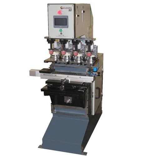 Commercial Four Color Pad Printing Machine with Shuttle