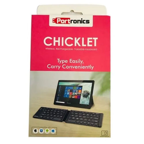 Portronics Chicklet Wireless Foldable Keyboard