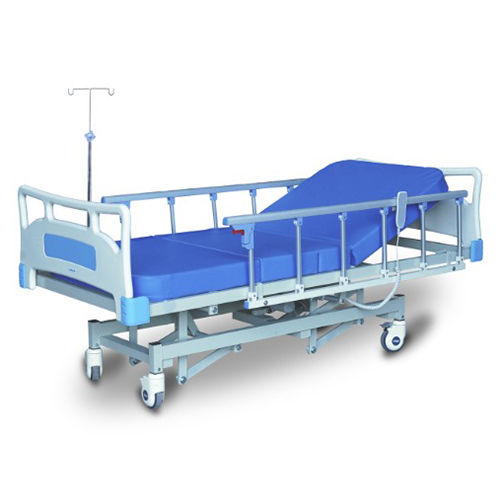 White And Blue Tree Function Electrical Icu Bed