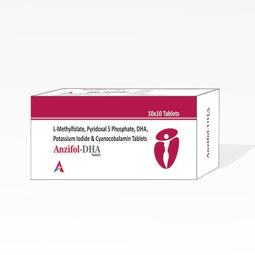 L Methylfolate Pyridoxal 5 Phosphate Dha Potassium Iodide And Cyanocobalamin Tablets