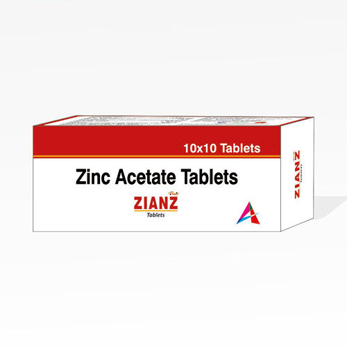 Zinc Acetate Tablets General Medicines