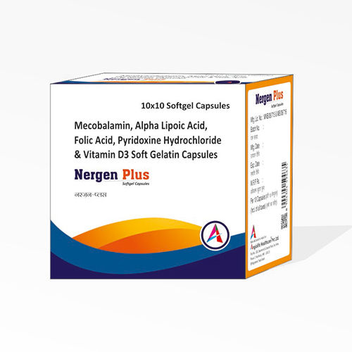 Mecobalamin Alpha Lipoic Acid Folic Acid Pyridoxine Hydrochloride And Vitamin D3 Capsules