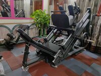 Leg Press With Hack Squat Machine