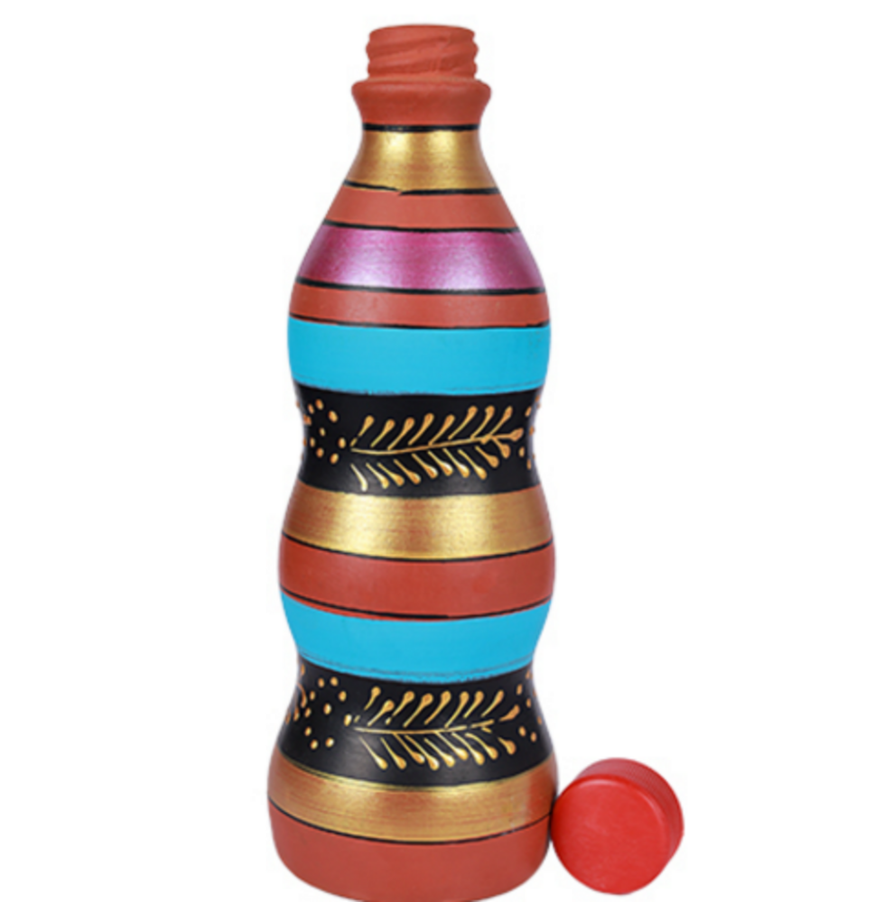 Color Water Bottle Zig Zag - Color: Requirement Based