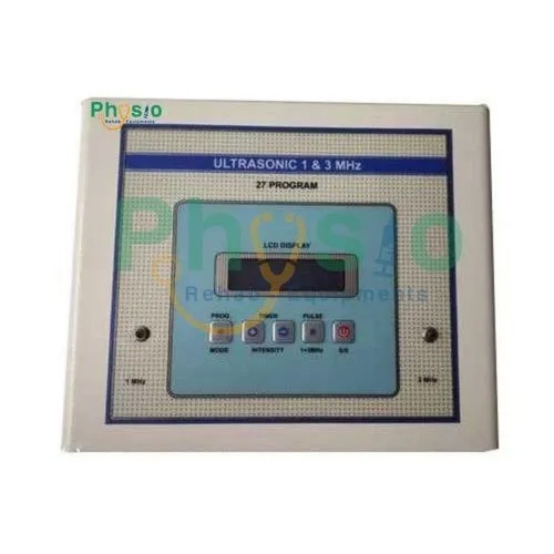 Steel 27 Program Lcd Physio Ultrasound Therapy Unit