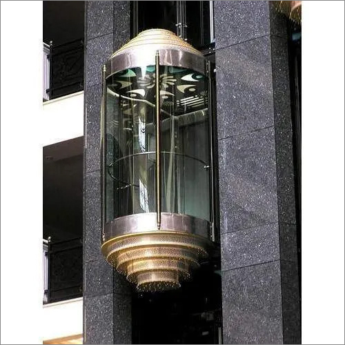 Hydraulic Capsule Glass Elevator
