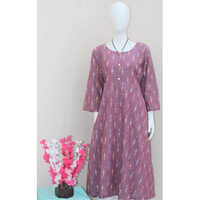 Ladies Anarkali Cotton Kurti