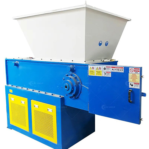 Single Shaft Industrial Cardboard Scrap Metal Crusher Machine For Cable Wire