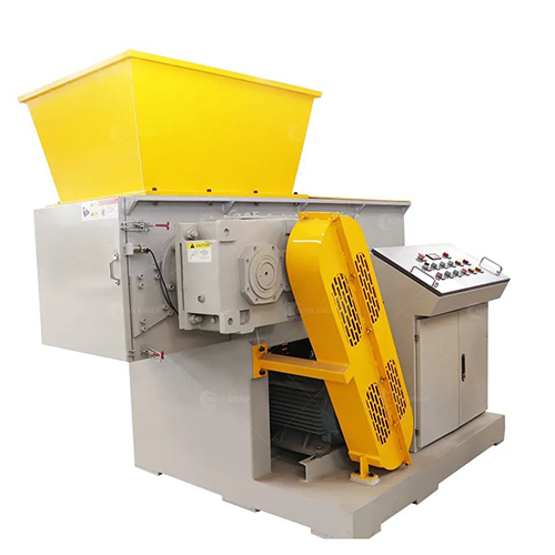 High efficiency Single Shaft Mixed Cable Wire PE Plastic Shredding Machine
