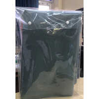 Pvc Button Pouch - Rectangular, Transparent Material | 2 Kg Capacity, Glossy Finish, Flexographic Printing, Plain Pattern, Ideal For Shopping