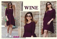Rayon With Pure Schiffli Work Top