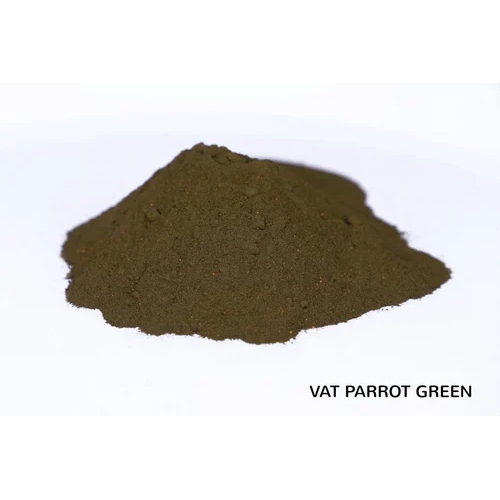 Vatparrot Green Powder Application: Textile