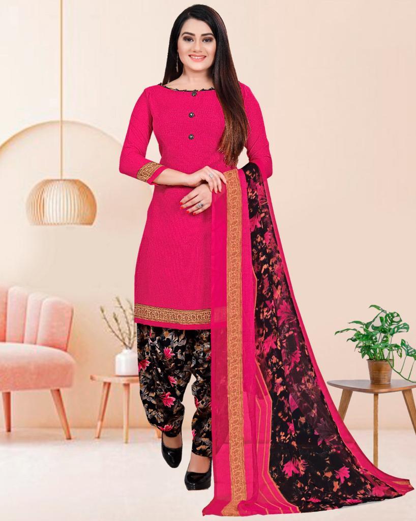 Printed Cotton Dress Material