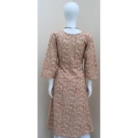 Casual Wear Anarkali Cotton Printed Kurti