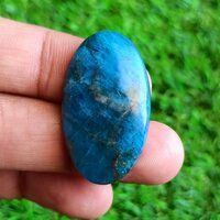 Neon Apatite  Cabochon