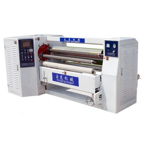 Automatic Change Shafts Diameter Rewinder For Tape Making