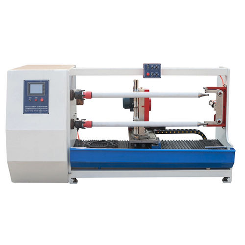 Two Shafts Automatic Cutting Machine For Masking Tapes - Color: White