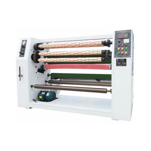 White Adhesive Tape Making Slitting Machine With Fast Speed