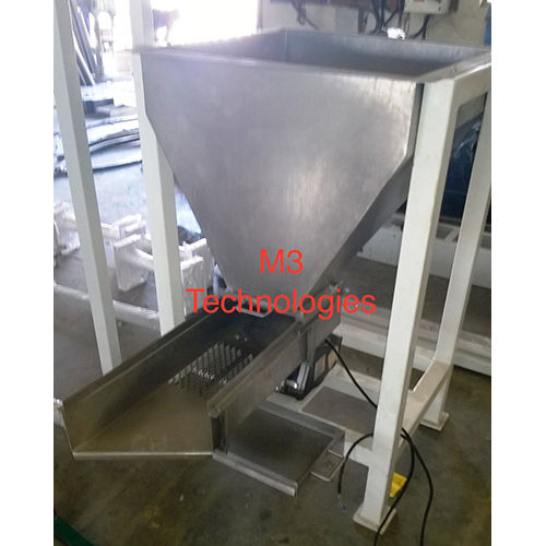 Durable Industrial Stock Hopper With Vibro Feeder