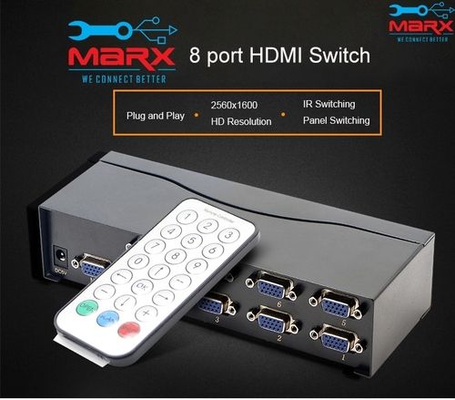 Marx Vga Switch 8 Port Usage: Industrial