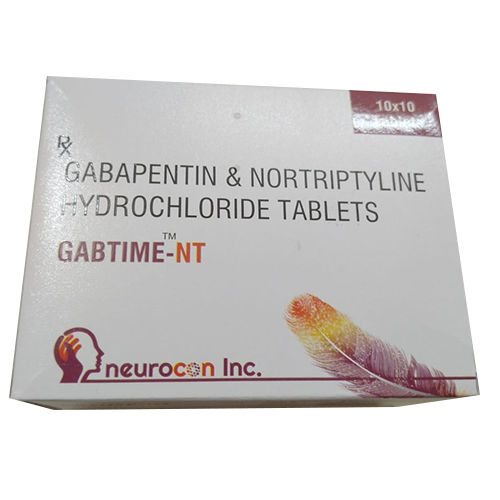 Gabapentin And Nortriptyline Hydrochloride Tablets