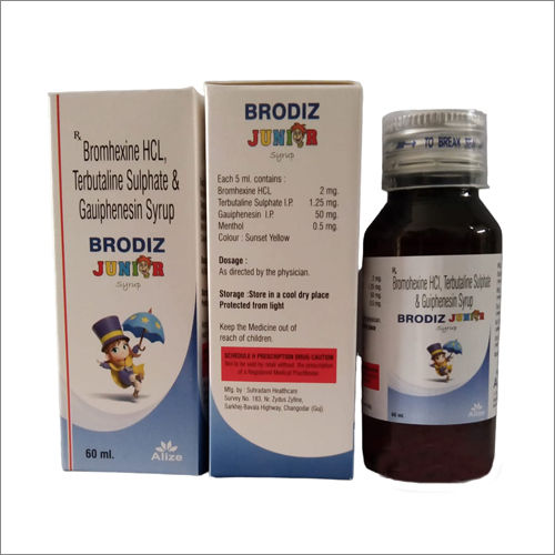 Bromhexine HCL Terbutaline Sulphate Syrup