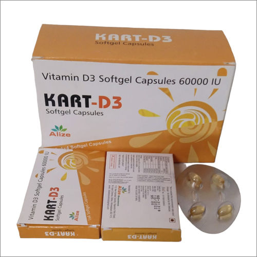 Vitamin D3 Softgel Capsules